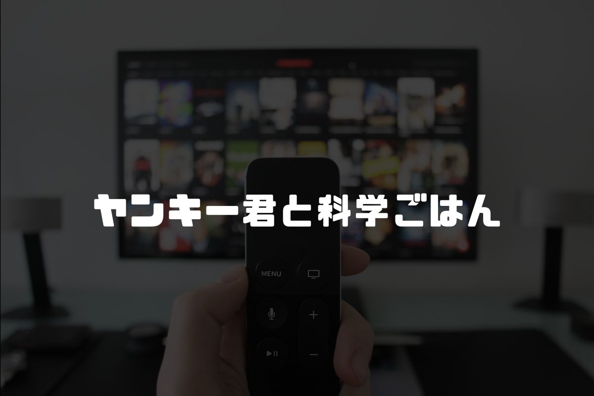 ヤンキー君と科学ごはん アニメ化